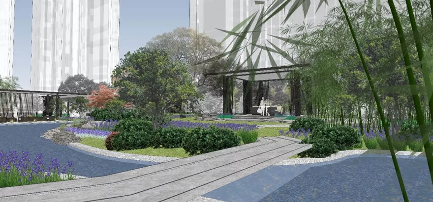 姚江湾·天源 | 现代景观中的古典诗意-62