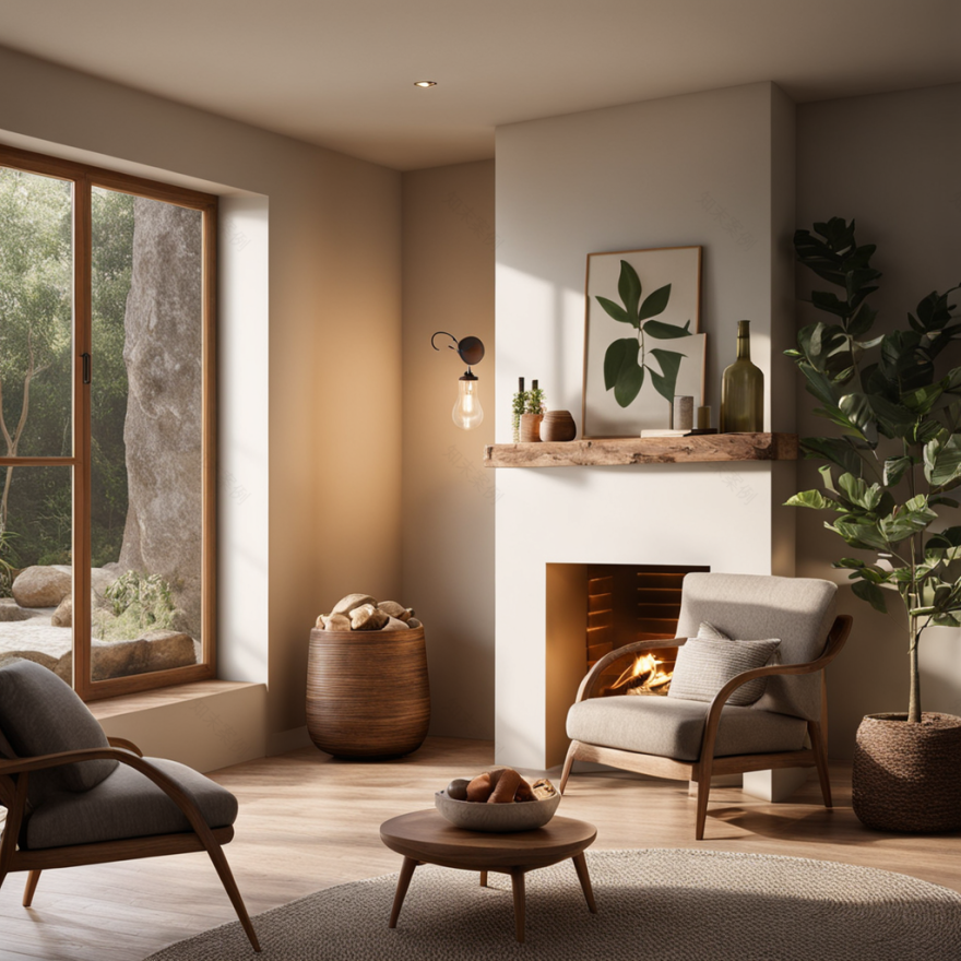 Design de interiores inspirado em "Águas de Março"-6