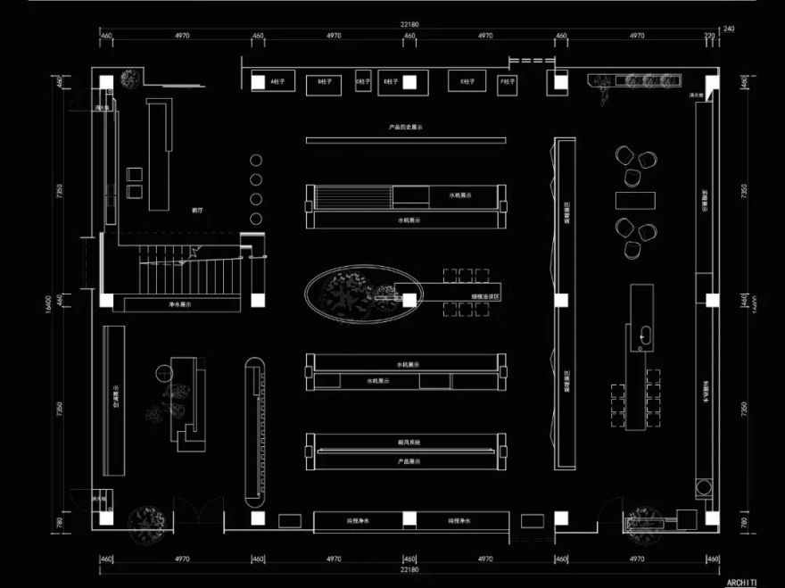 四川德阳麦克维尔展厅设计丨中国德阳丨周笙笙全案设计工作室-1