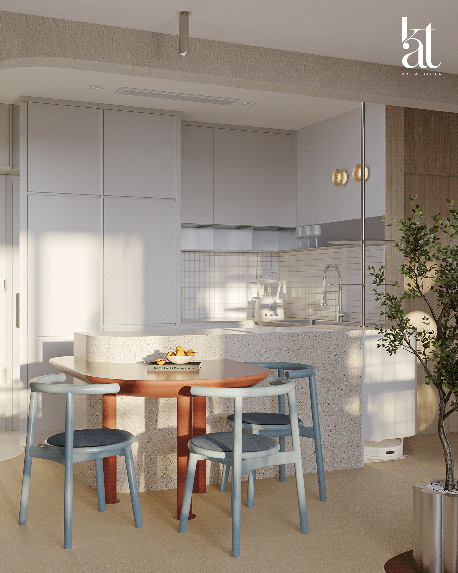 梦幻胶囊公寓丨Kat Studio(设计师Ciosce Nguyen)-23