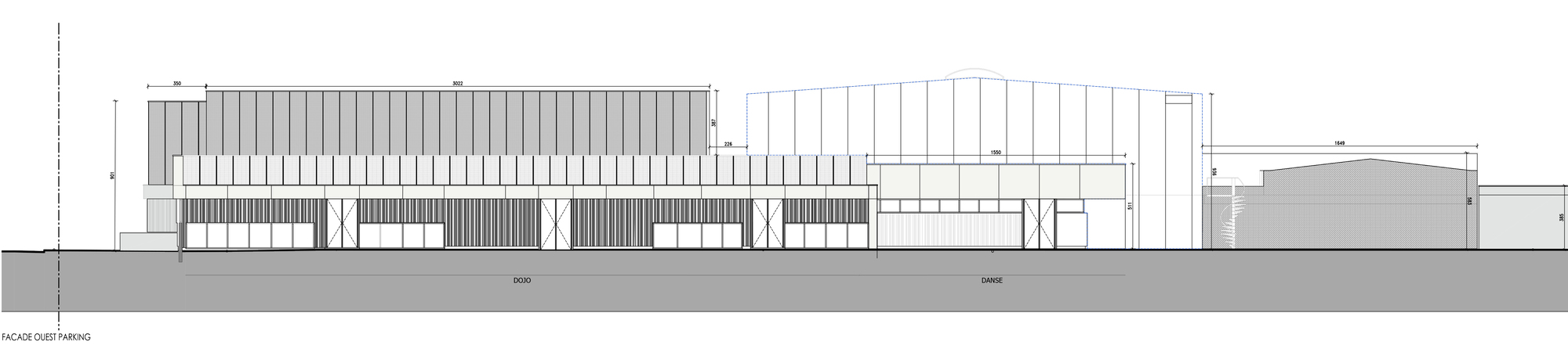 Wavrin 体育中心扩建项目丨法国丨ANAA Architectes-45