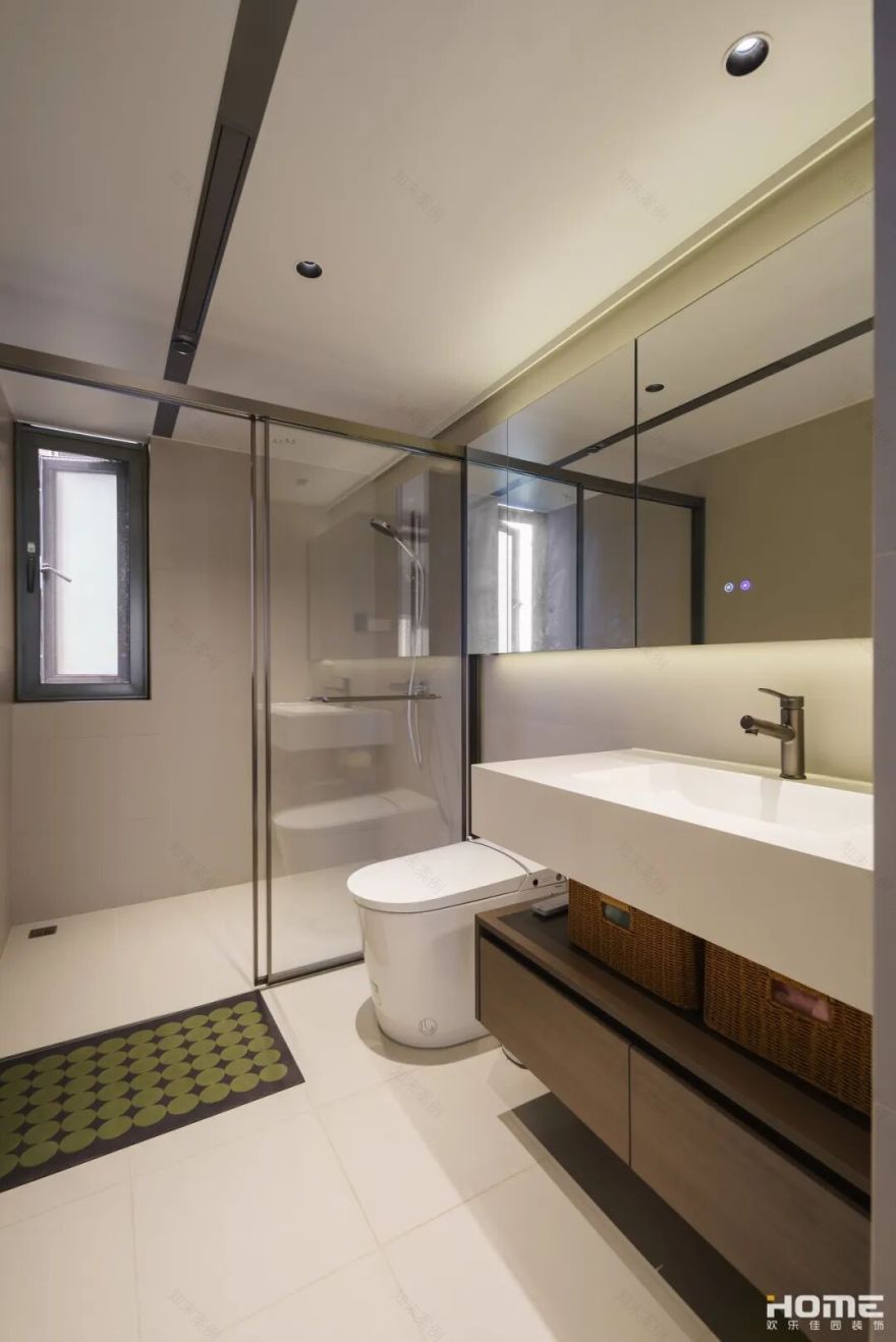 佳园实景|甜栗|花样年美岸X110㎡中古风,旧房逆袭,LDK设计让空间通透感翻倍!-54