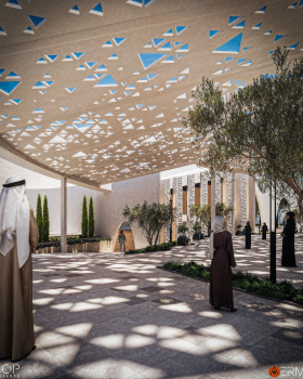 清真寺外部设计与可视化丨沙特阿拉伯丨PROP & AERMES ARCHITECTS