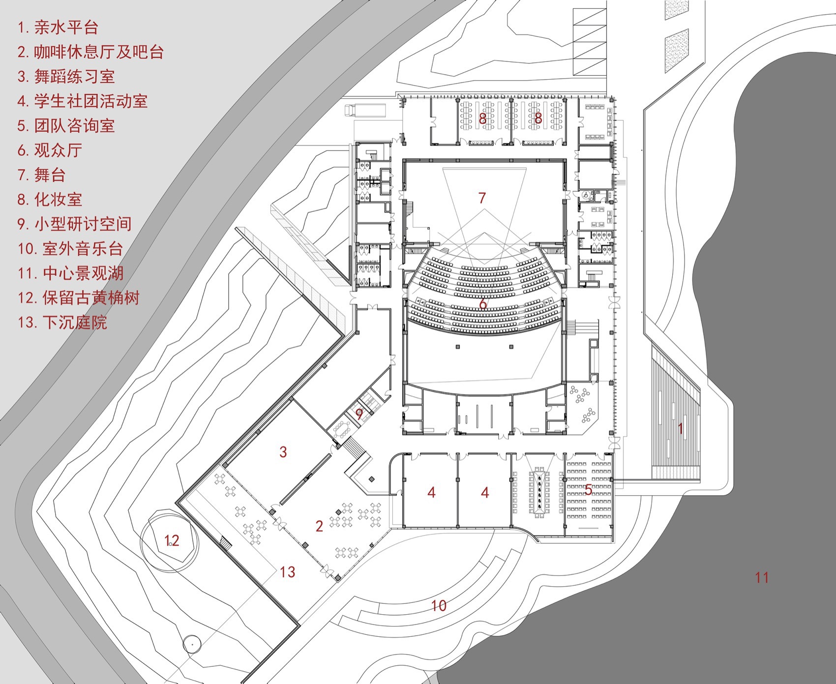 成都工业学院宜宾校区学生活动中心丨中国宜宾丨同济大学建筑设计研究院（集团）有限公司-18