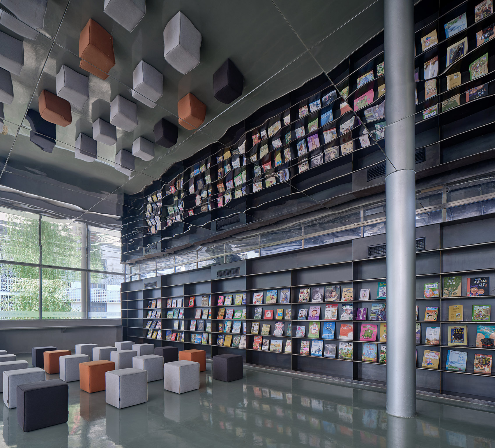 绍兴齐贤下方桥城市书房丨中国绍兴丨以靠建筑-51