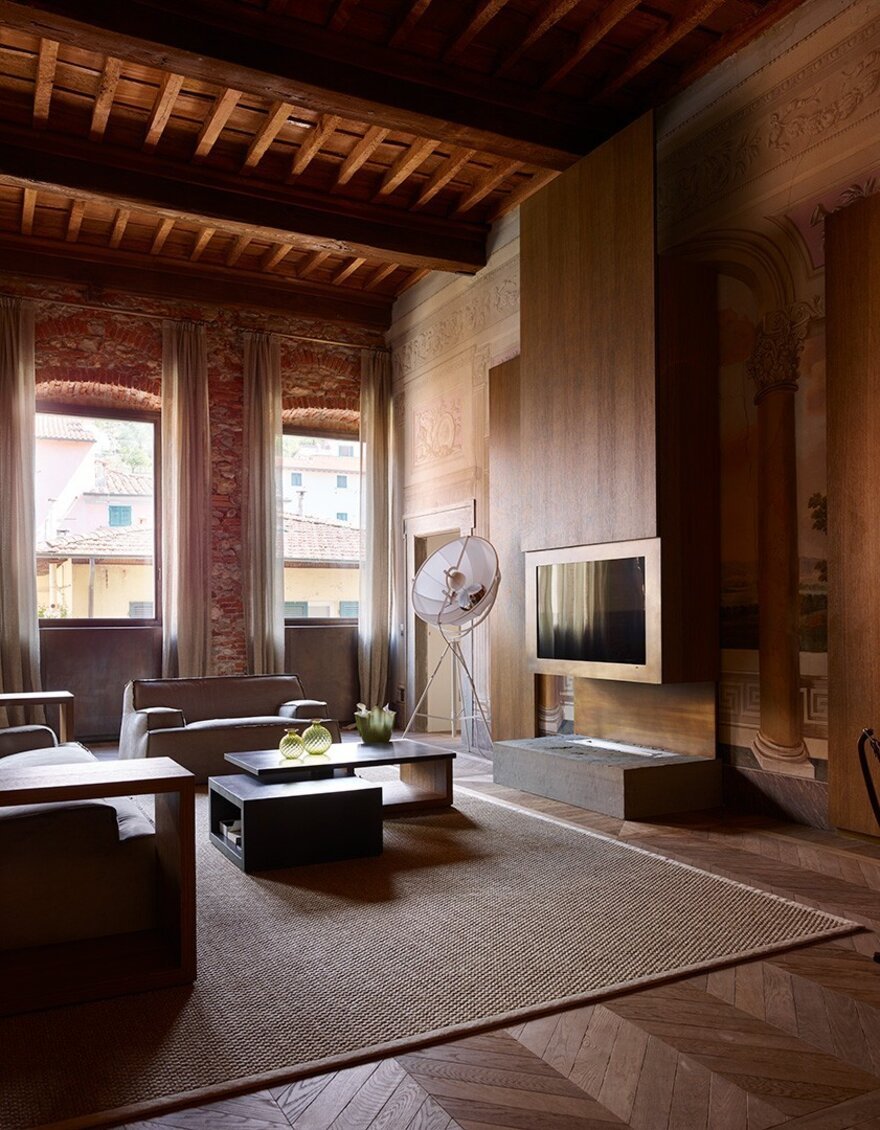 Elegant Old Residential Building Transformed by Archea Associati into a Sumptuous Home-15