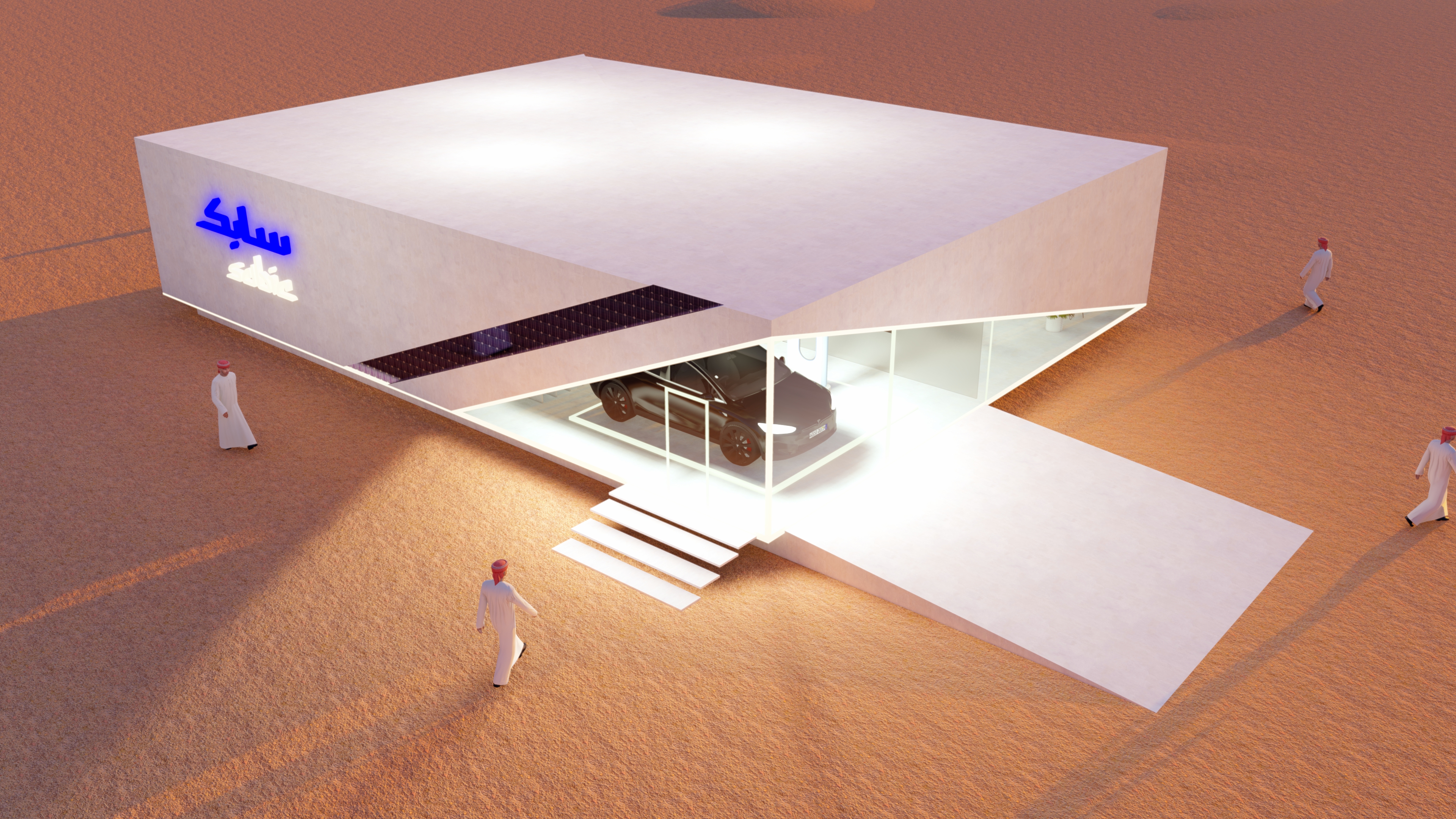 电动方程式展馆概念丨沙特阿拉伯丨Back to Work 机构-2
