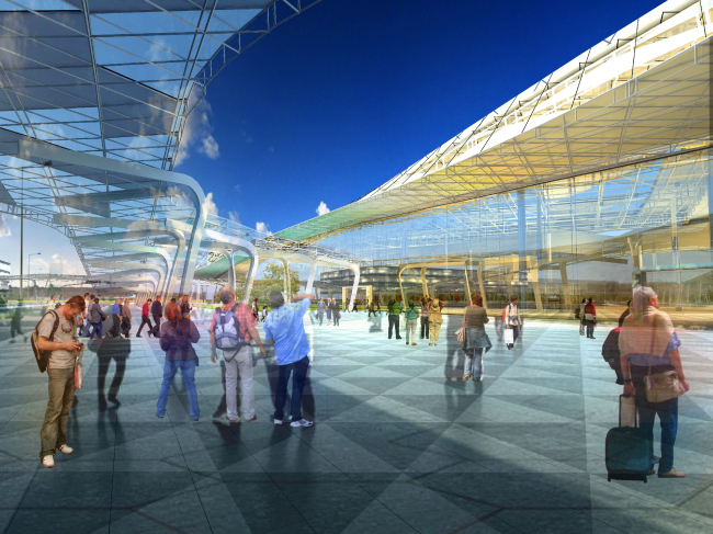 顿河畔罗斯托夫“南方”机场客运航站楼概念设计丨俄罗斯顿河畔罗斯托夫丨ASADOV建筑事务所-38