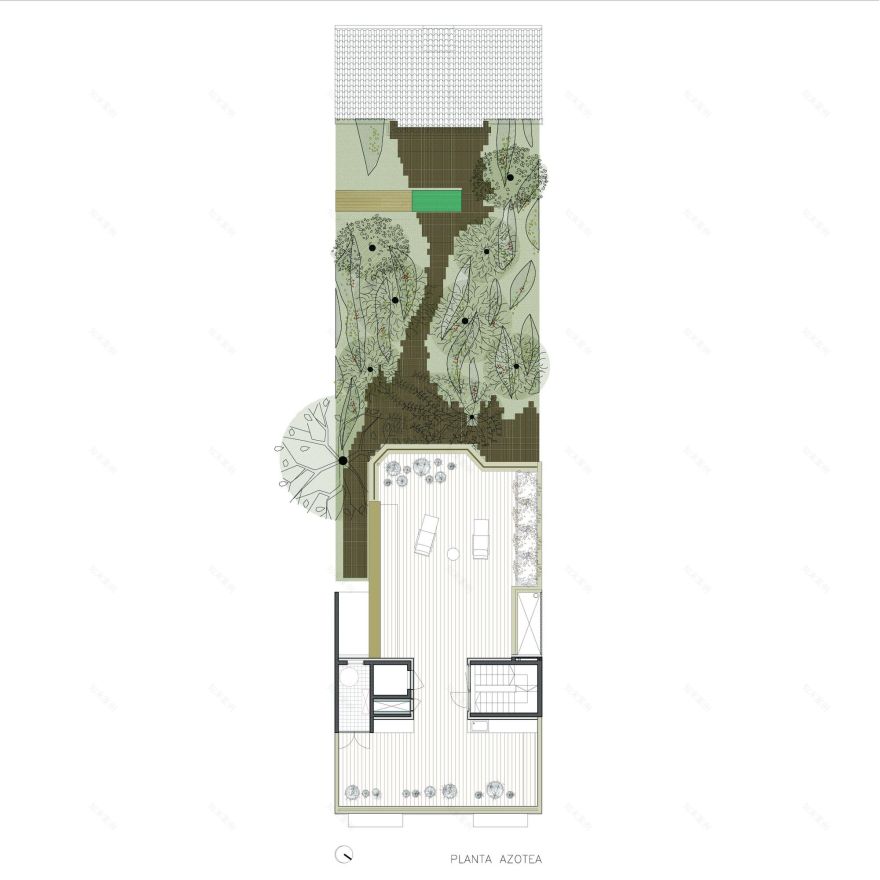 卡·拉加塔住宅丨西班牙巴塞罗那丨El Fil Verd,Estudi d'Arquitectura-57