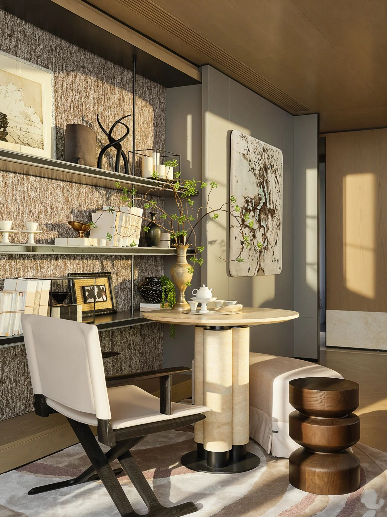 湖北福星惠誉·铂雅府样板间丨中国武汉丨深圳共向设计（室内）,深圳共向美学（软装）-20