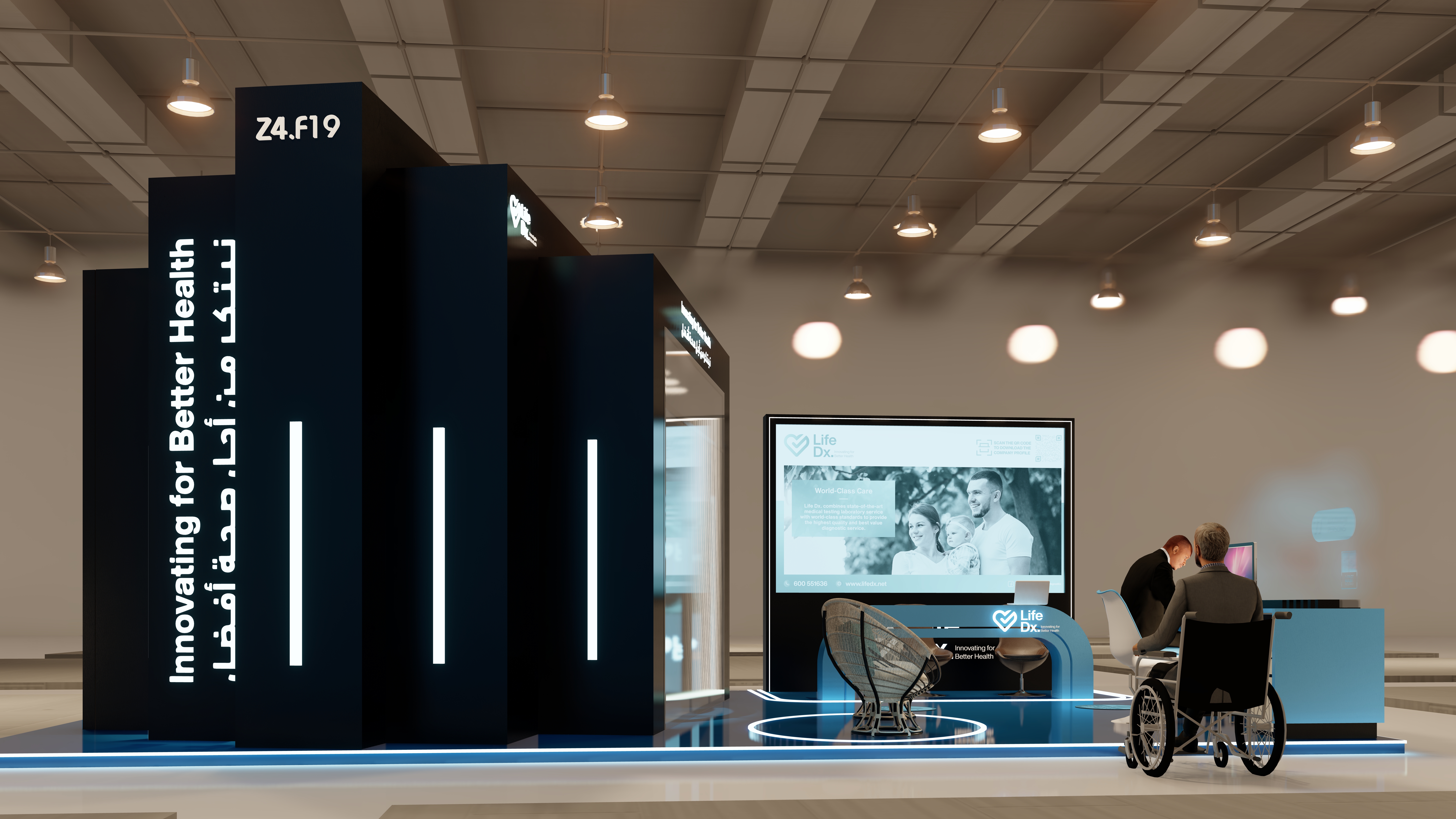 Cityscape Dubai Exhibition 2022 - Life DX Booth-21