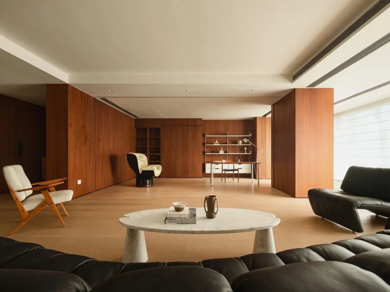 广州246㎡简约风住宅设计丨中国广州丨今朝风日好设计-4