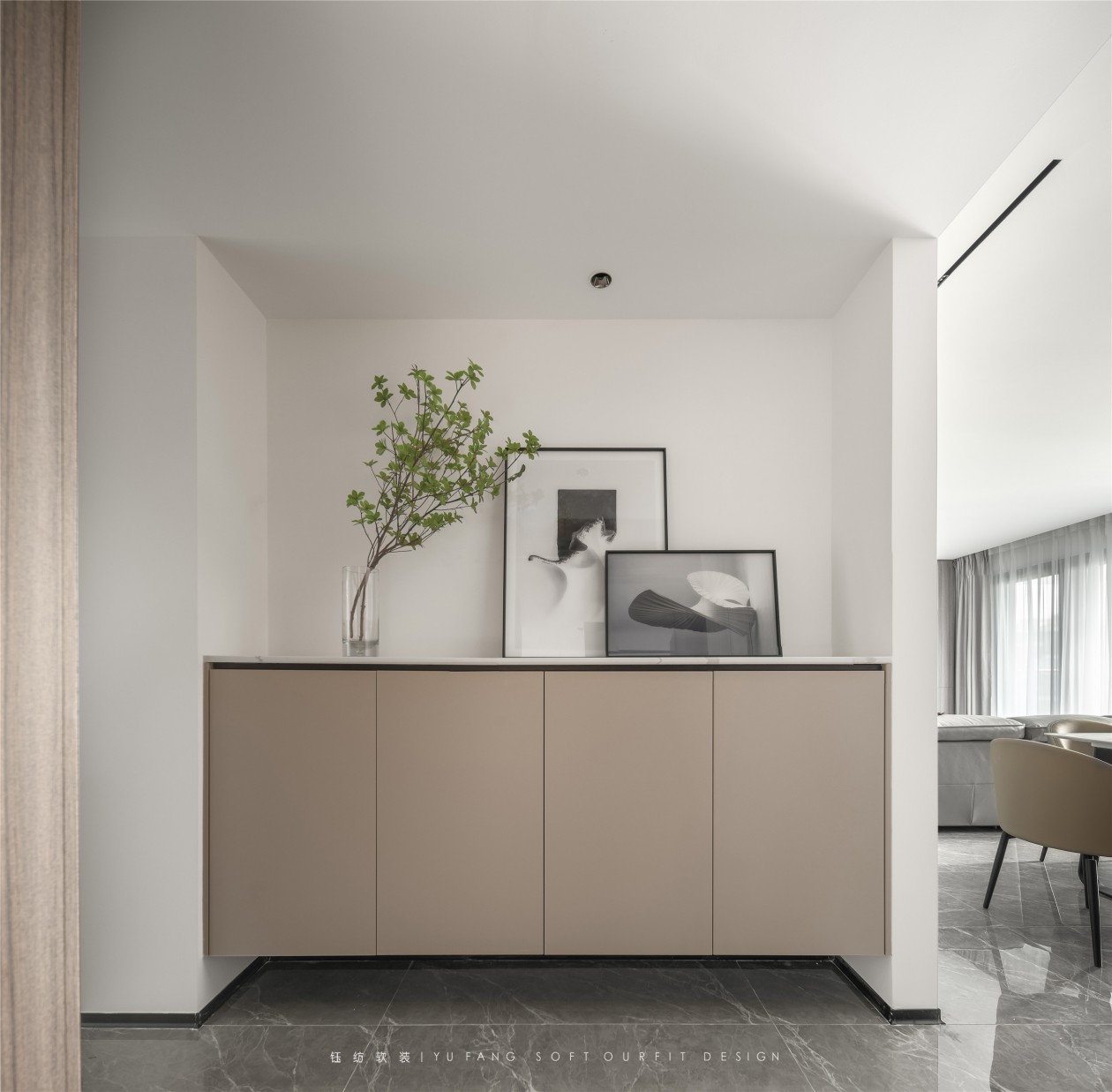 简约黑白灰,90 后小姐姐的舒适空间丨中国成都丨钰纺软装-6
