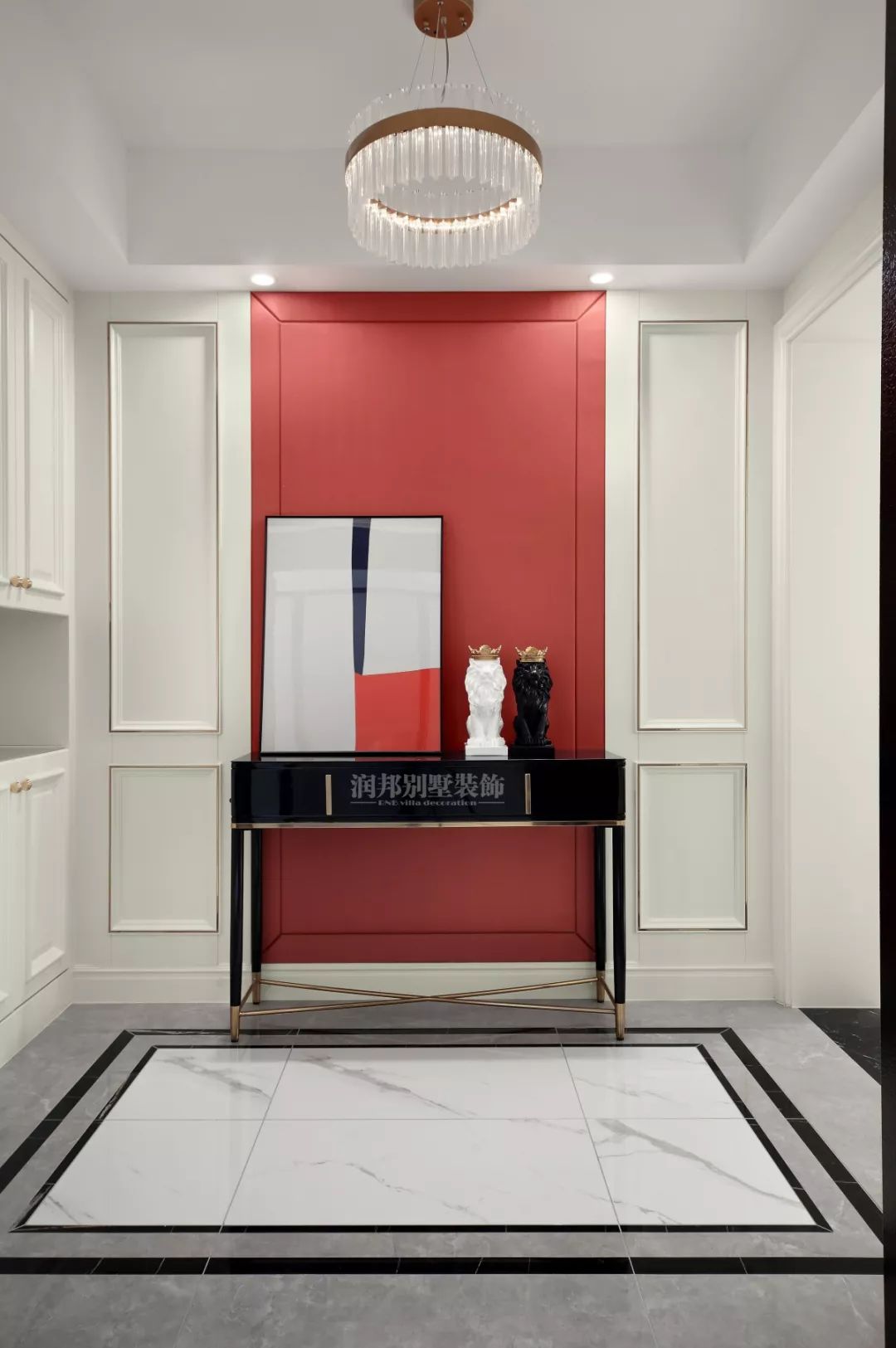 薛杨团队打造无锡 480㎡轻奢别墅，诠释现代生活美学-14