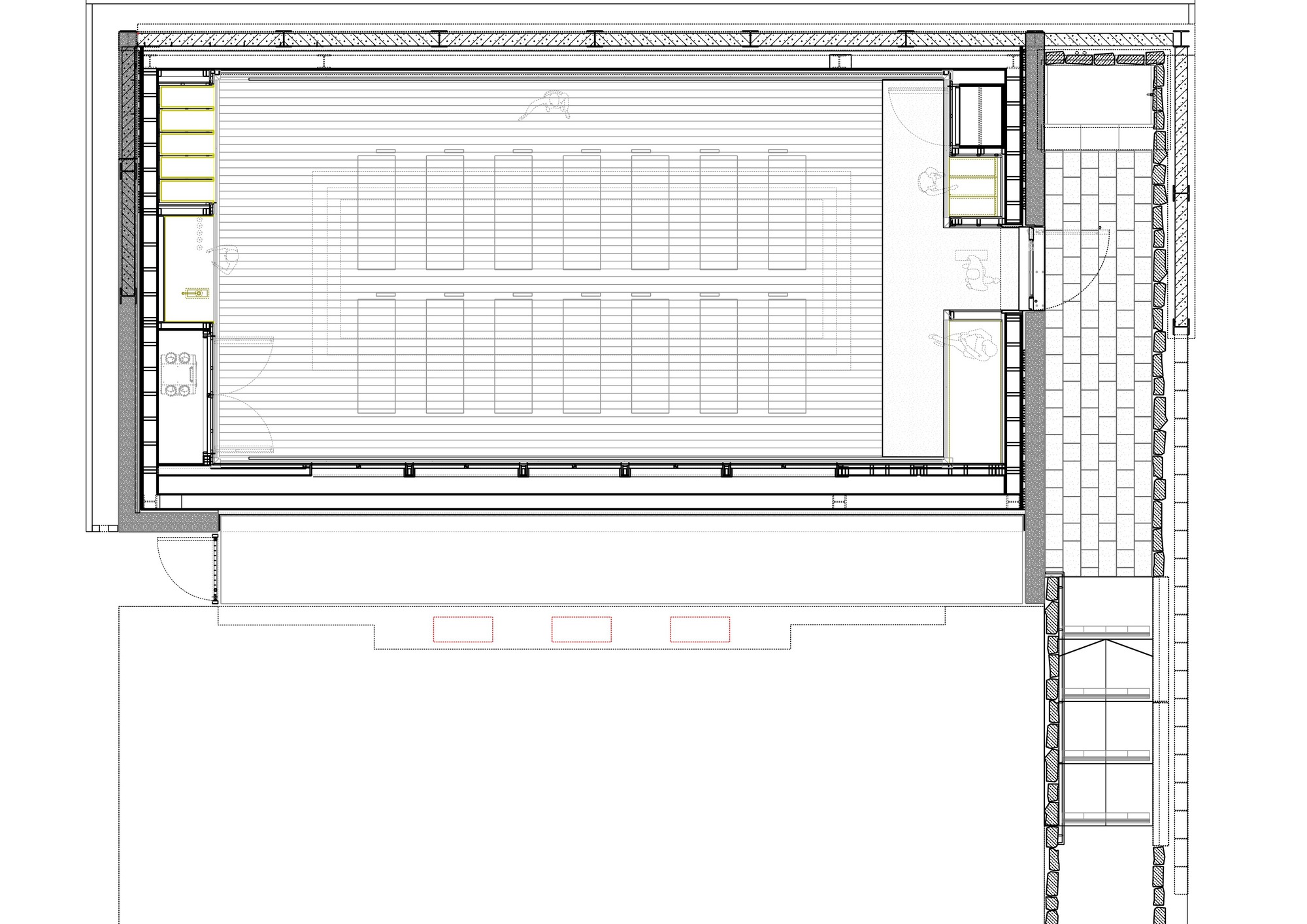 夯土瑜伽工作室丨英国丨Invisible Studio-42