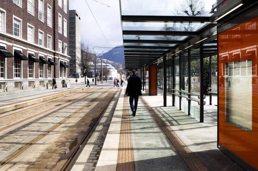 卑尔根轻轨景观(注:Bybanen一般指挪威卑尔根的轻轨系统,landskap在挪威语里有景观、风景之意,结合常见语境给出此翻译) -2