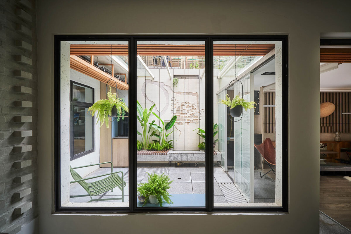 延伸盎然綠意，打理像在公園裡工作般的辦公風景：「亞圖設計」想居二弄 — Hey!Cheese-16