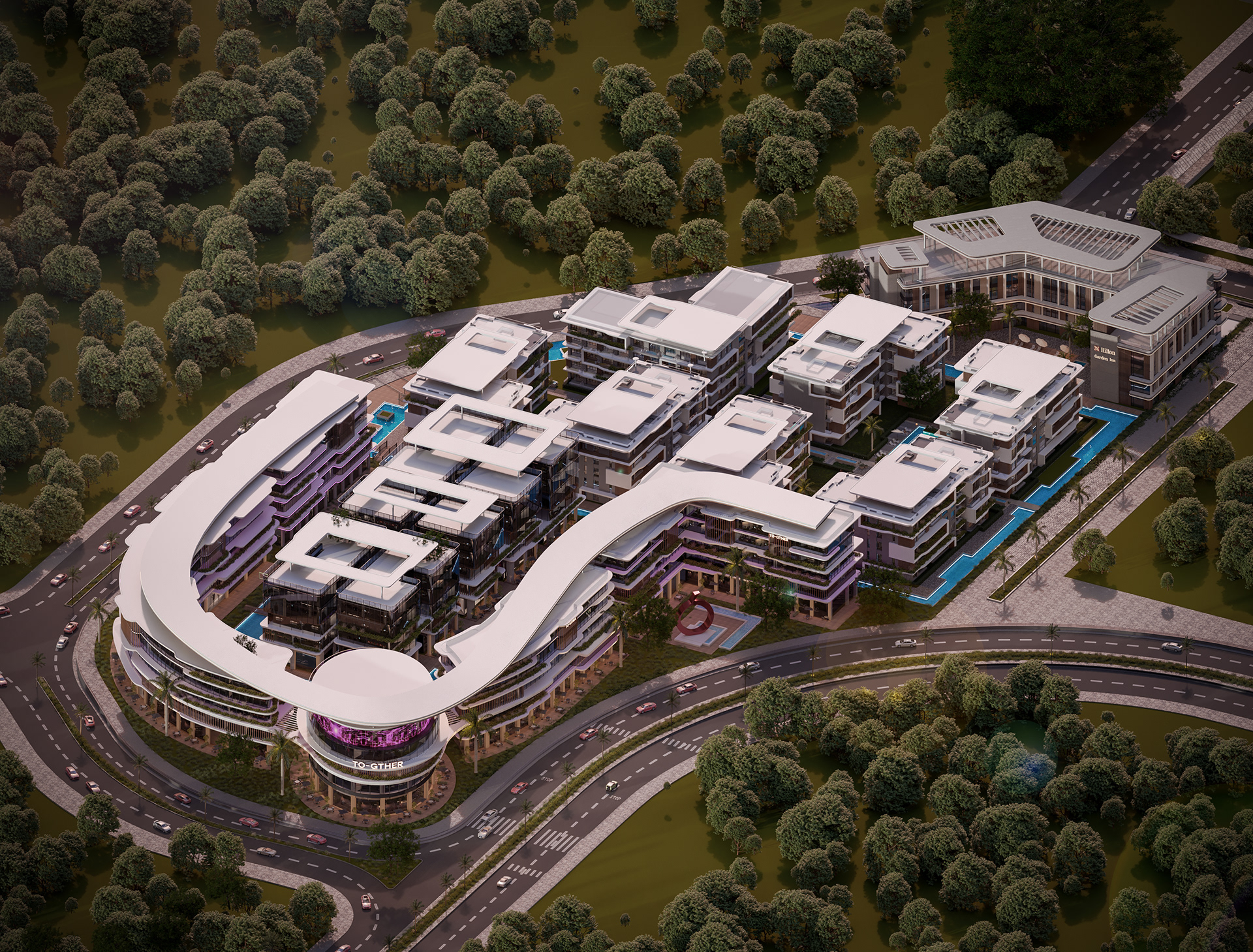 商业综合体丨EgyptCairo丨youssef agmi,hager ahmed等众多设计师-21