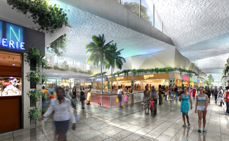 热带花园中的城市综合体-22