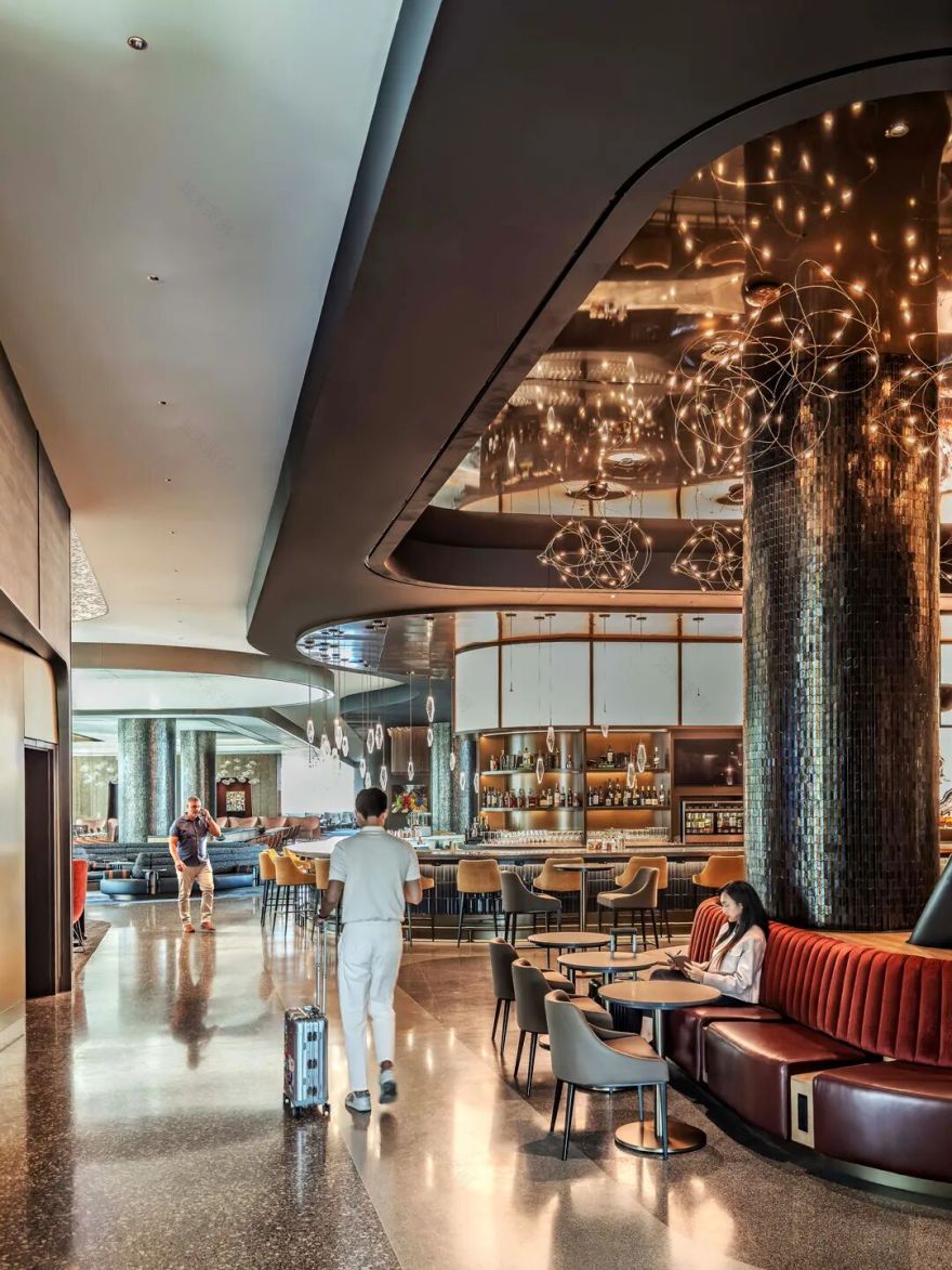 盐湖城国际机场 达美航空飞凡贵宾室丨美国盐湖城丨HOK贺克-7