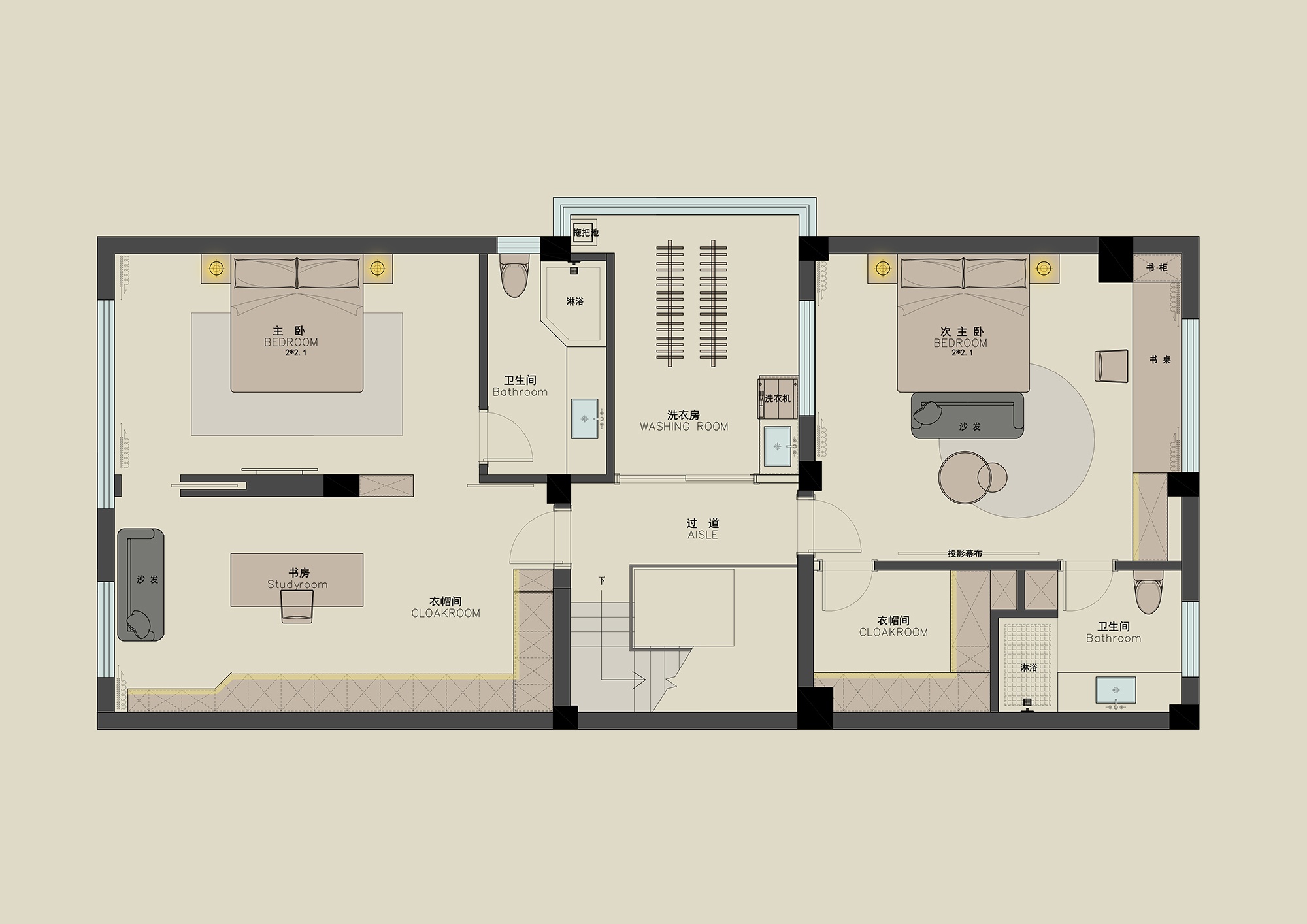 山水之间 · 王艳打造的艺术化别墅空间丨中国无锡丨深白空间设计事务所-12