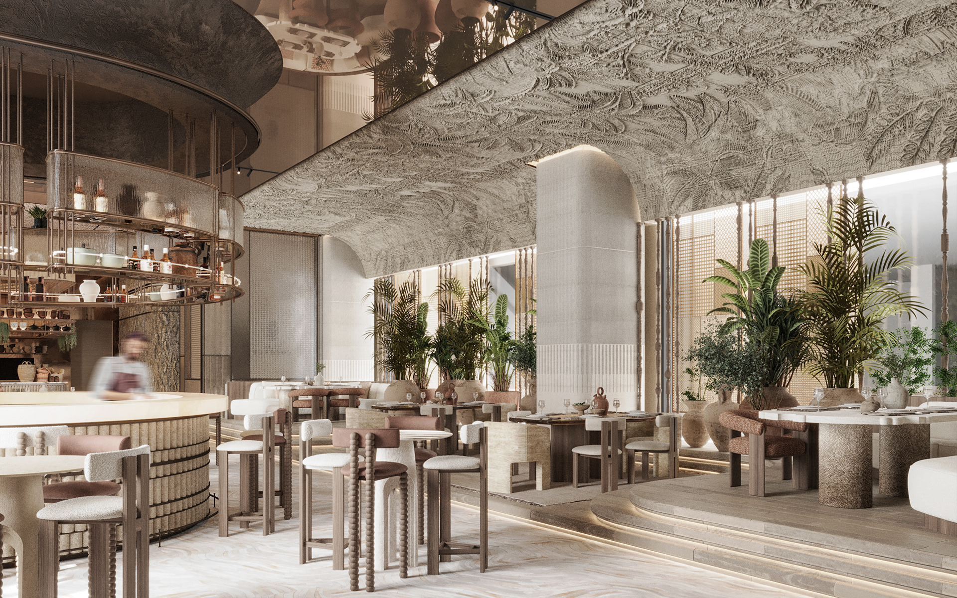椰子别墅餐厅丨United Arab EmiratesDubai丨Alchemy,MF and associates-10