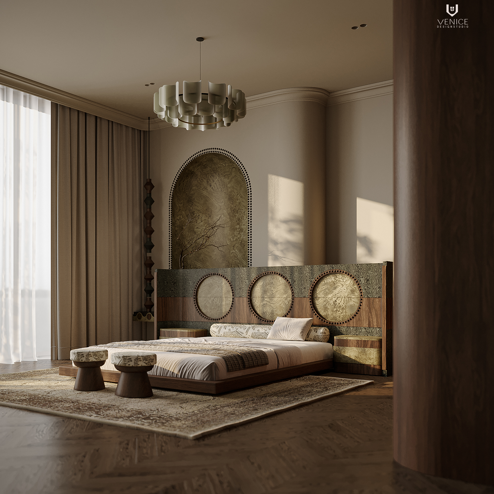 主卧室设计丨Mohammed Yossef-10