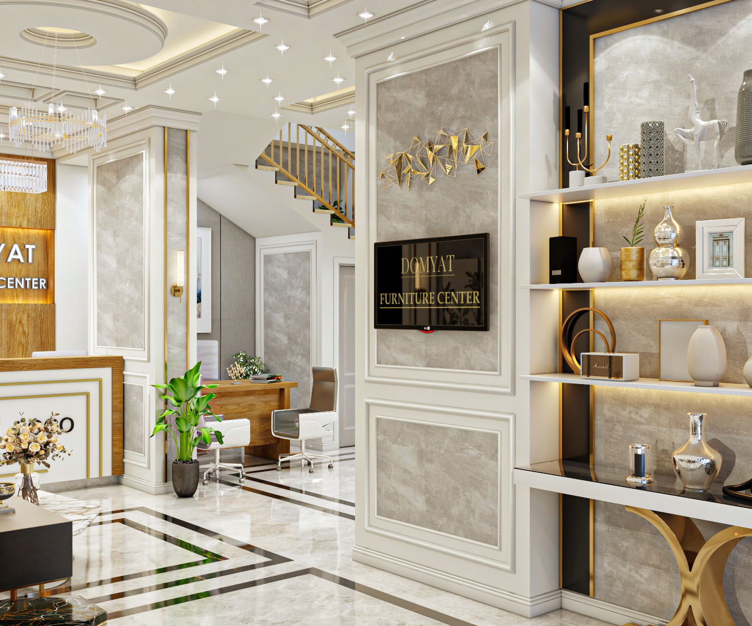 FURNITURE CENTER 室内设计丨ASMA SAMIR-8