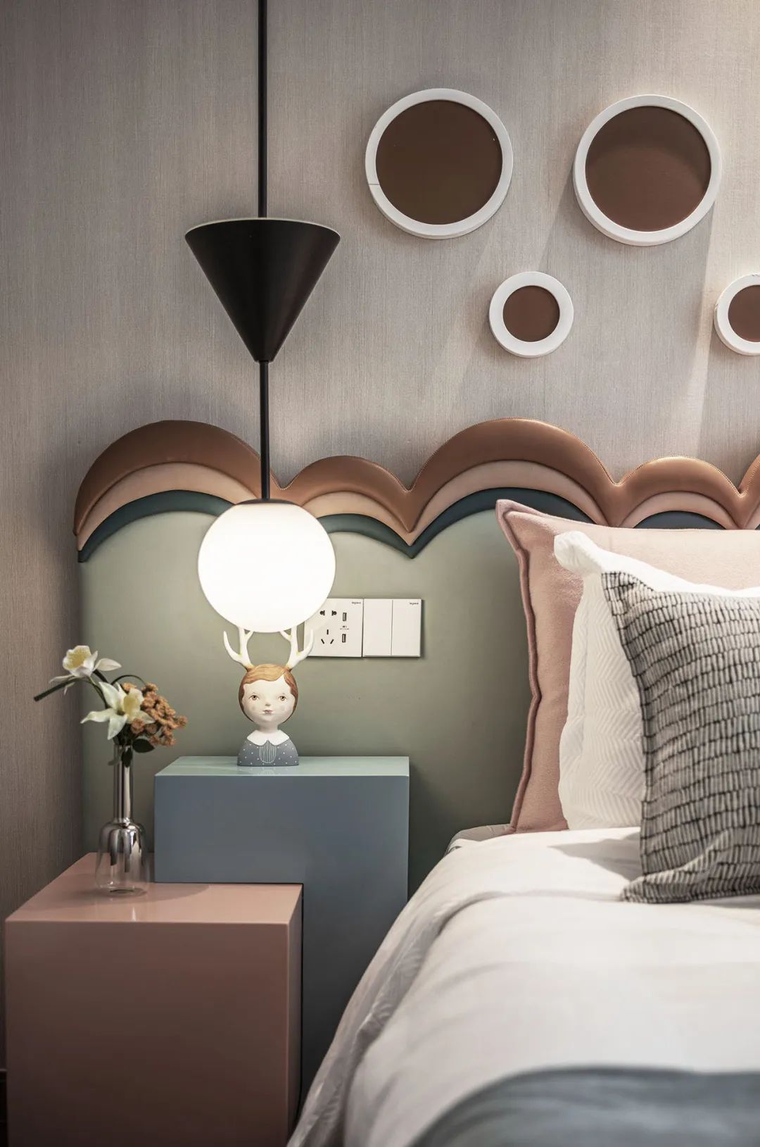 杭州中旅归锦府现代简约样板间 | 家的色彩与都市绿洲-50