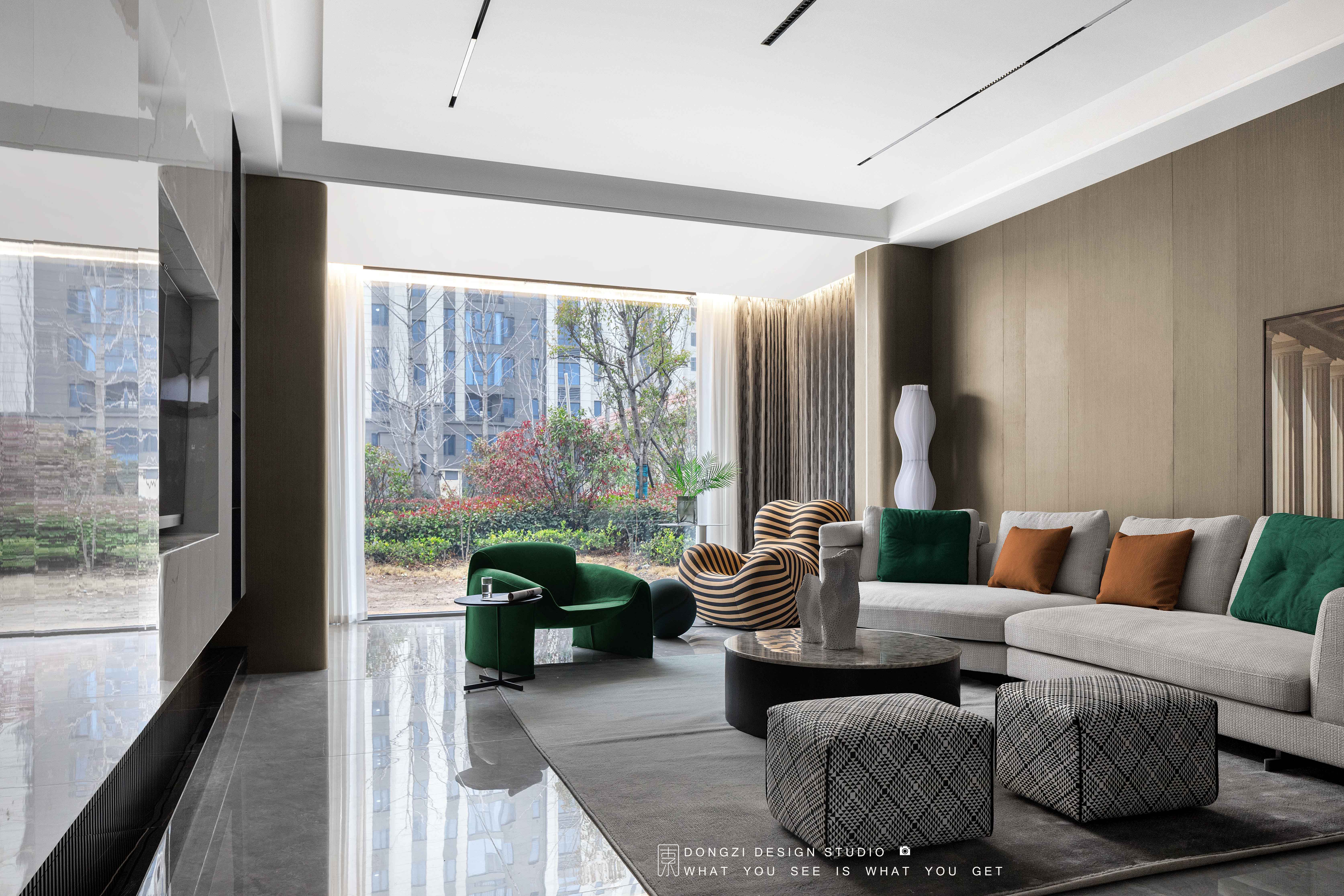 《栖》 现代极简艺术住宅设计丨东子设计事务所-14