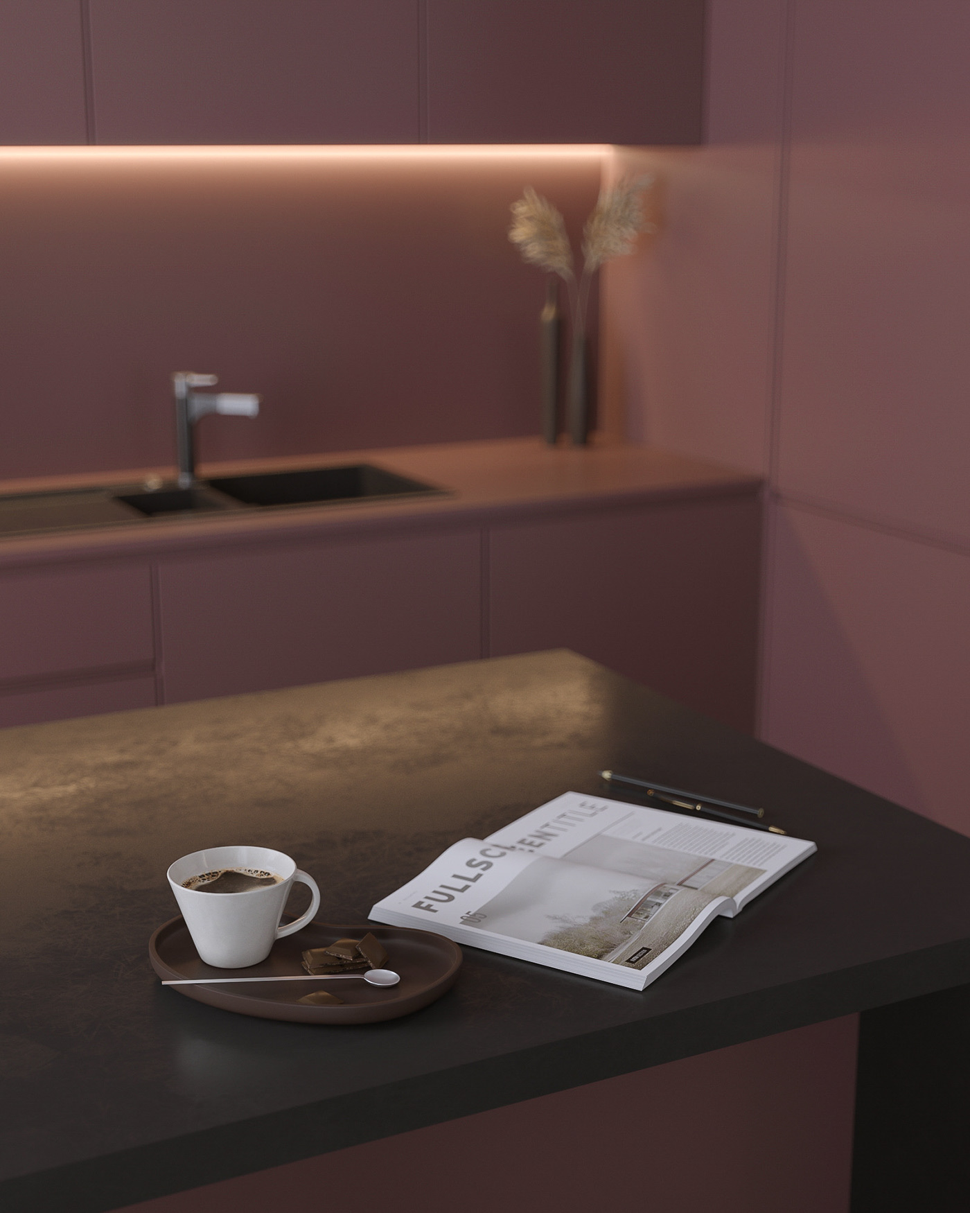 60㎡小空间公寓设计 邂逅轻柔质感，至臻至美的-8