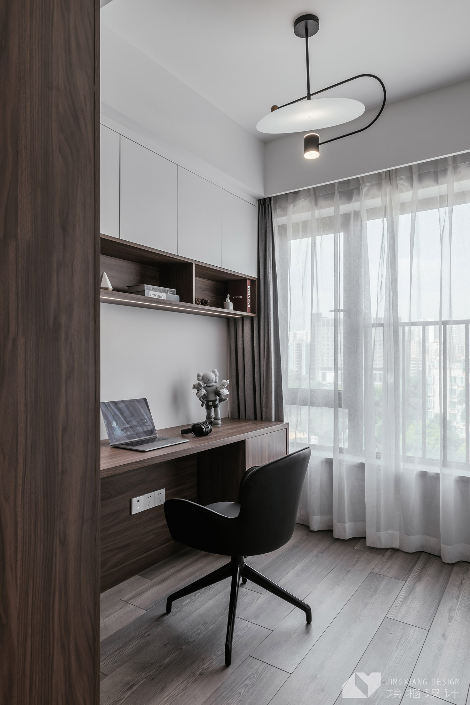 深圳龙光玖龙玺 89㎡现代简约家居设计,境相设计打造灰度空间-45