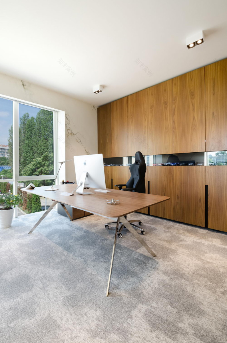 现代安全系统供应商总部,垂直花园迎宾-12