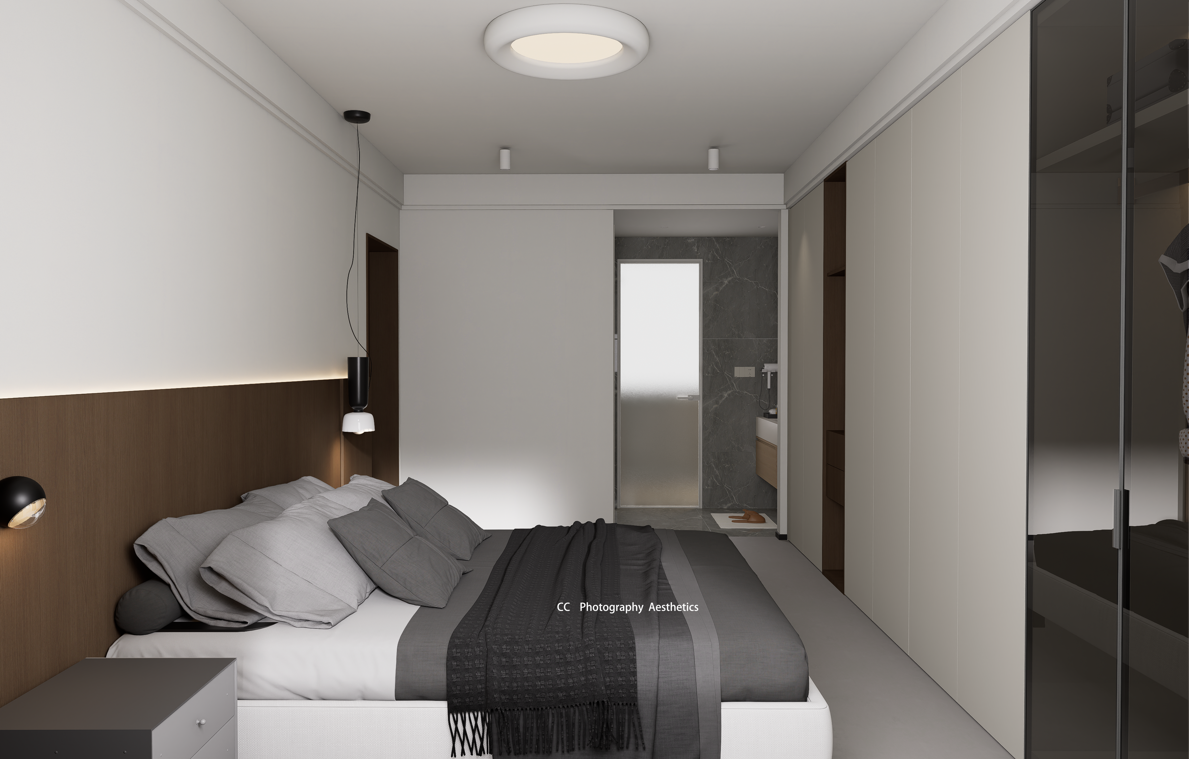 国睿华庭意式极简原创方案丨中国菏泽丨CC 空间设计工作室-44