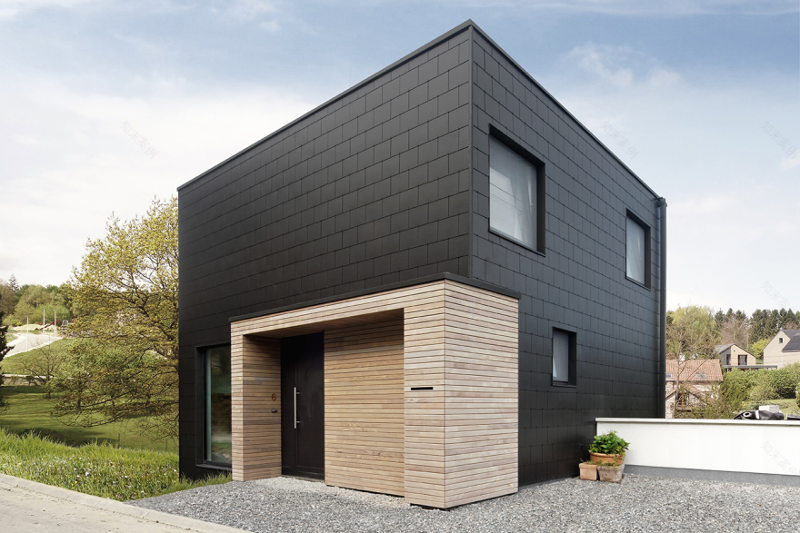 简约之中见复杂,比利时 Assesse 小镇的家园-42