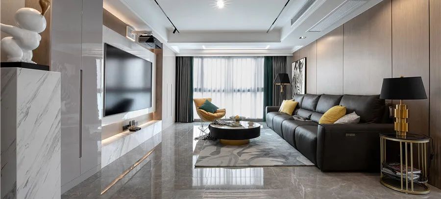 119 方横厅装出超大平层丨铭品装饰-53