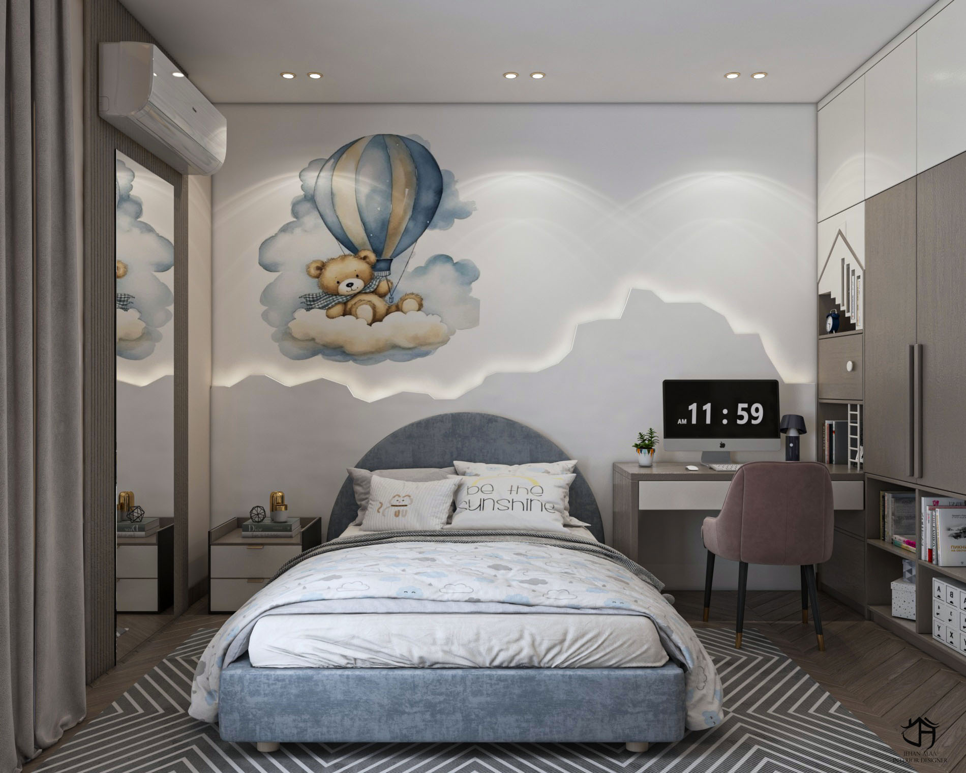 儿童房设计丨埃及-6