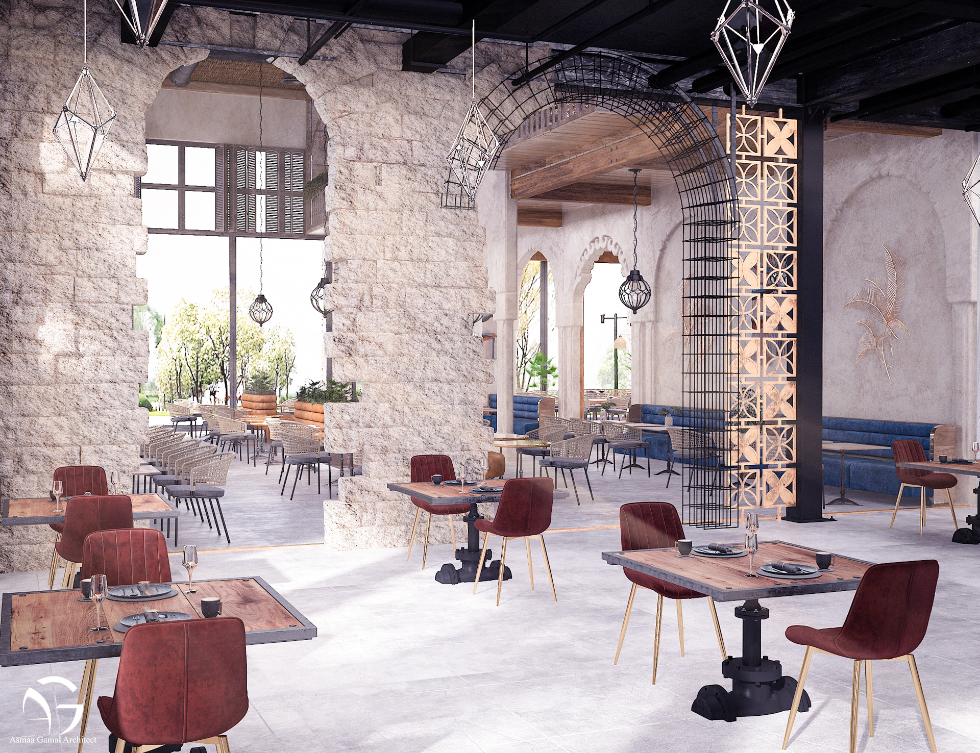 石油咖啡馆·沙特阿拉伯丨Asmaa Gamal AlSaied-23