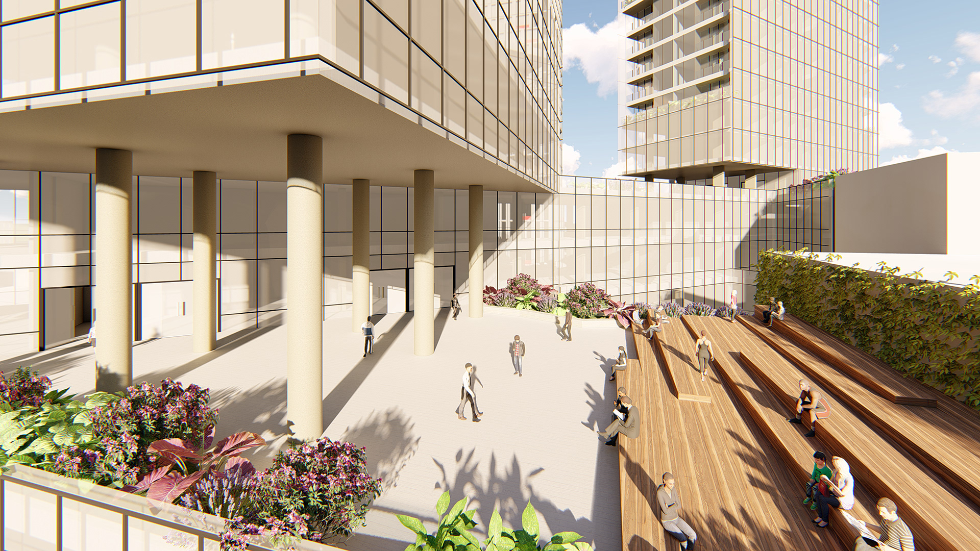 Proyecto Académico A4 | Escuela Arte + Torre Viviendas-27