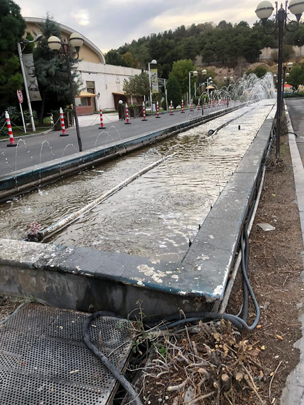 Parsian Esteghlal Int Hotel 喷泉池设计丨伊朗德黑兰丨AEonic Design-1