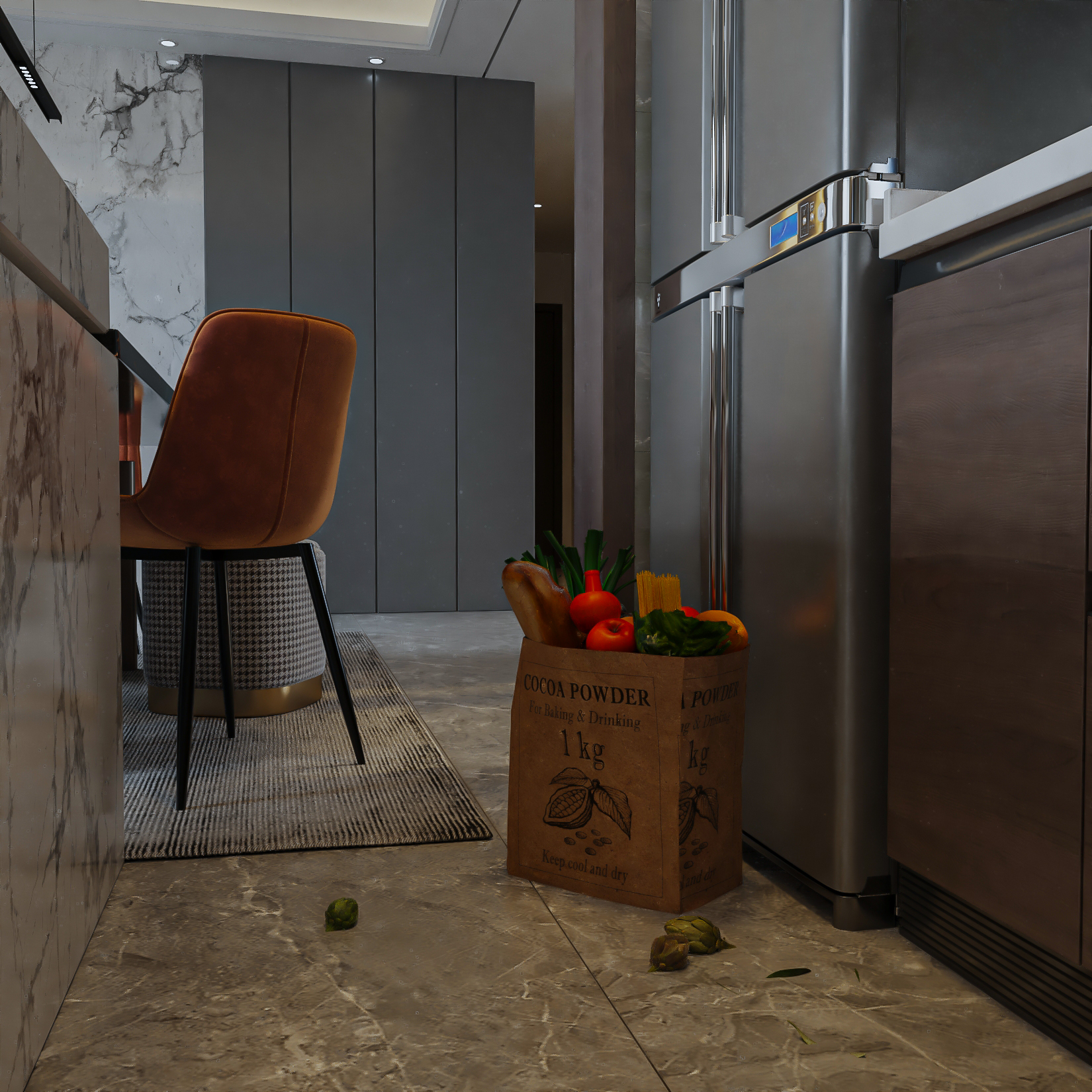 东方星座三居室设计丨小二不吃鱼-15