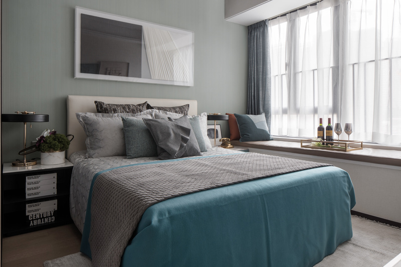 冷蓝灰调家居，展现布鲁斯音乐般温暖质感-10