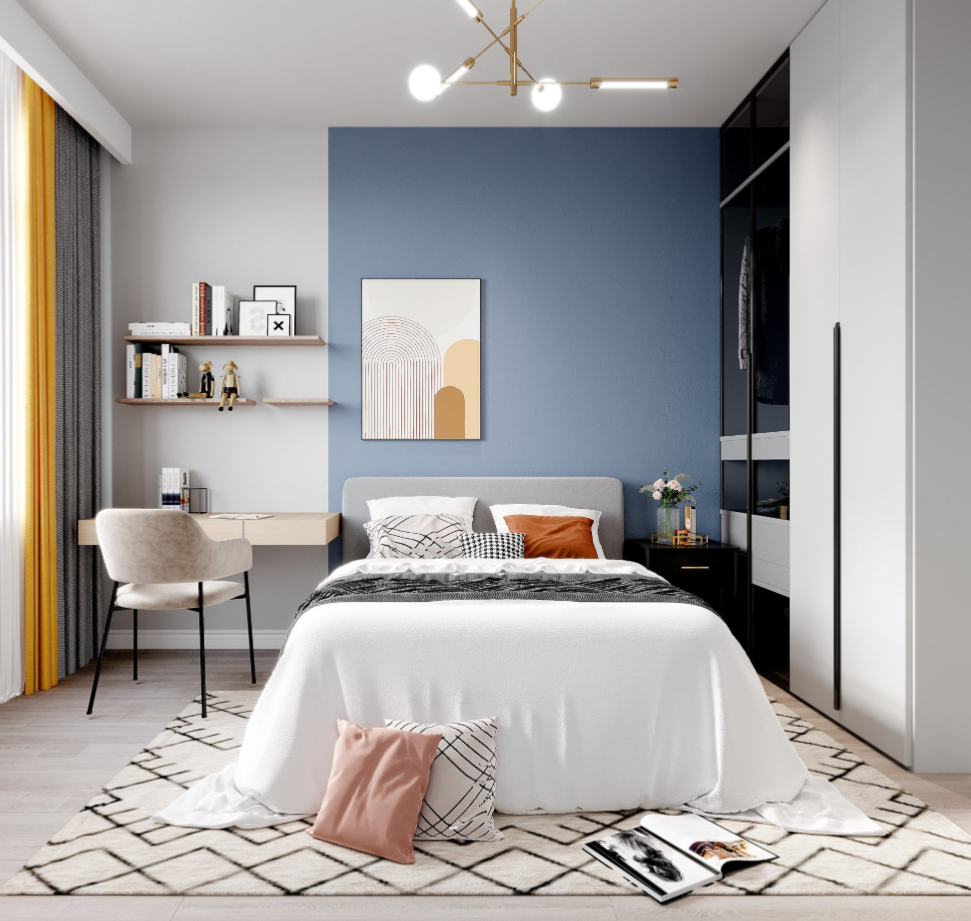 南国鼎峰龙岸 140㎡现代舒适家居丨鼎墅设计｜刘盛-25