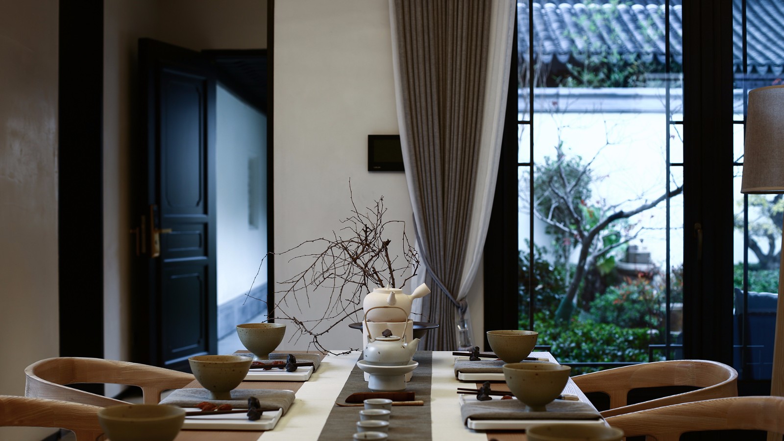 归真——浙江安吉天使小镇新中式样板间  易和极尚-38