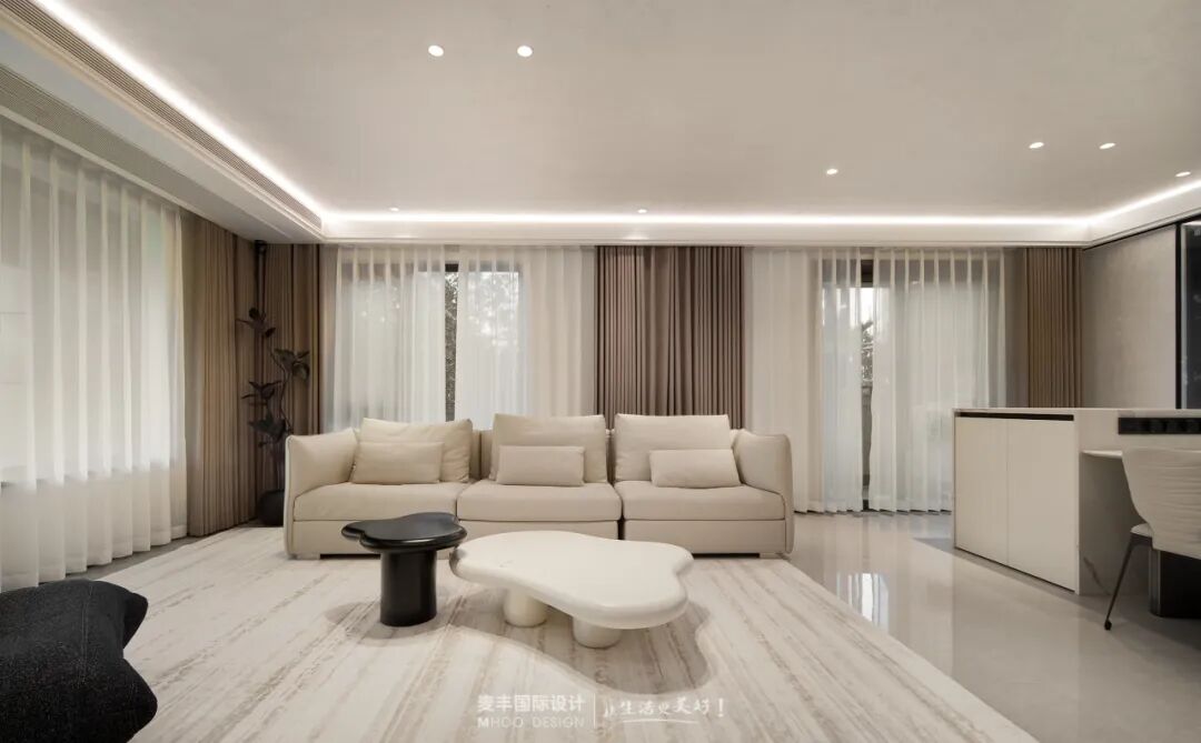 MHOO|吉祥半岛200㎡现代风：以简驭繁，让生活回归本真-5