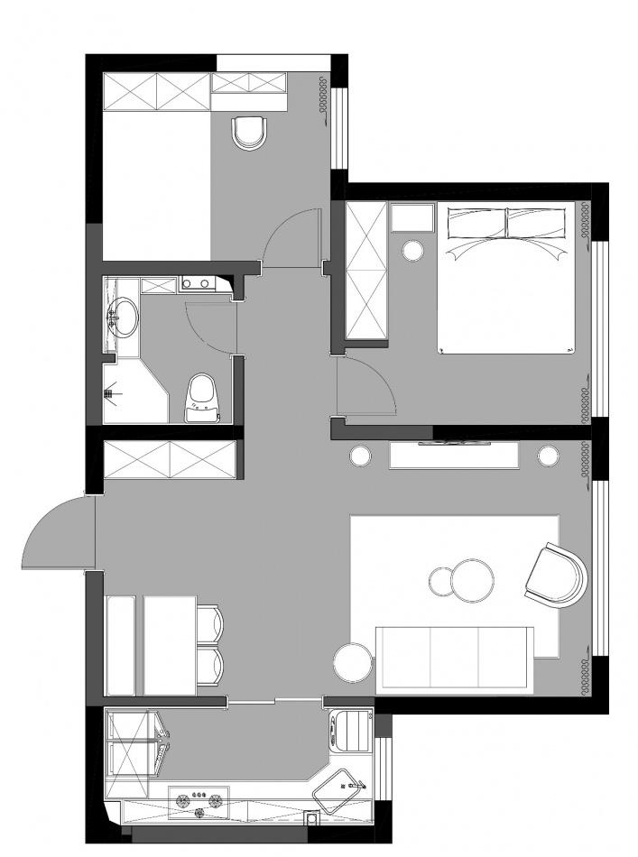 《春暖花开》 | 北欧风典范,个性软装,全屋收纳-2
