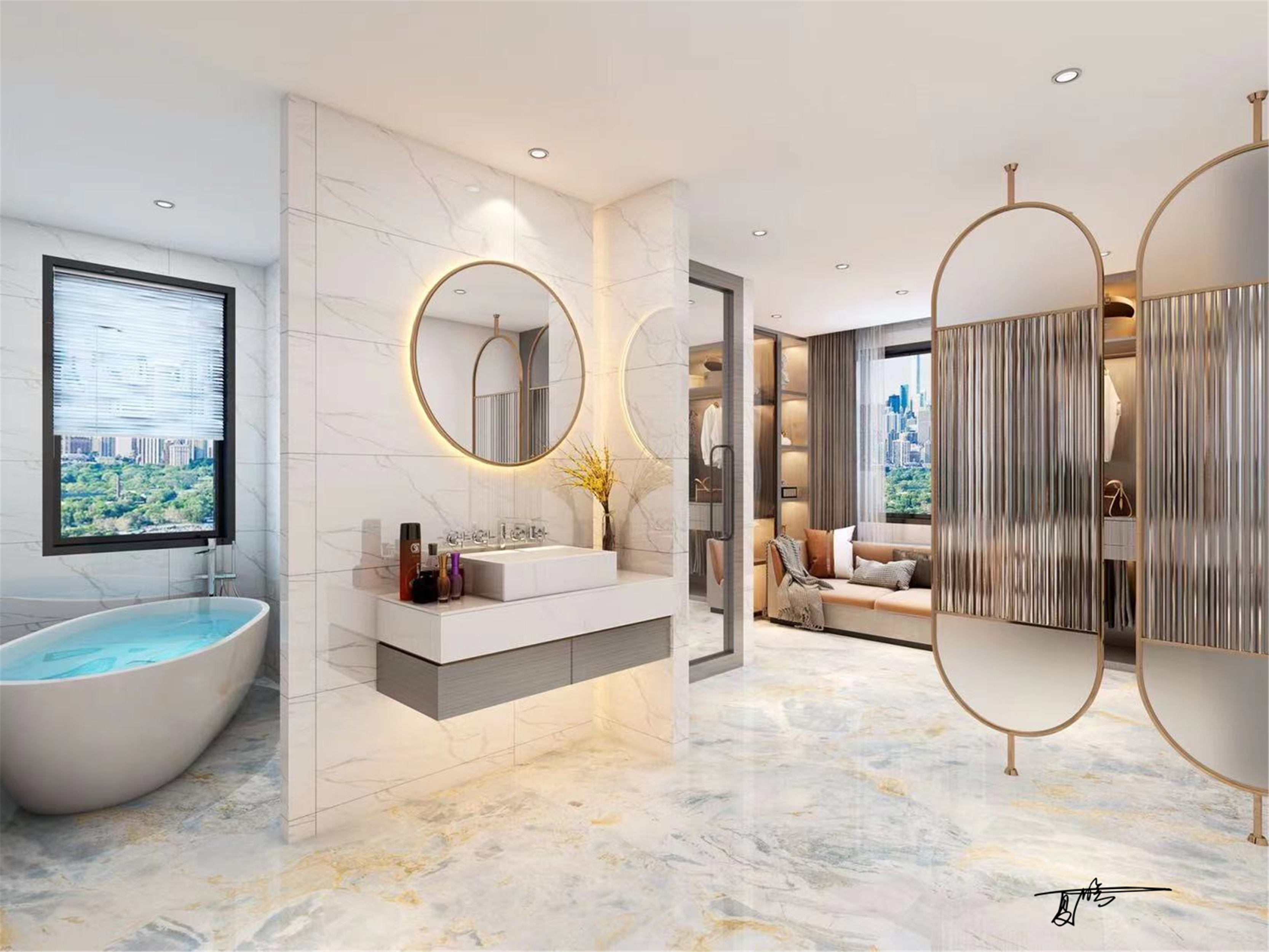 现代轻奢，稳重与华丽，浪漫优雅的气质！                     -6