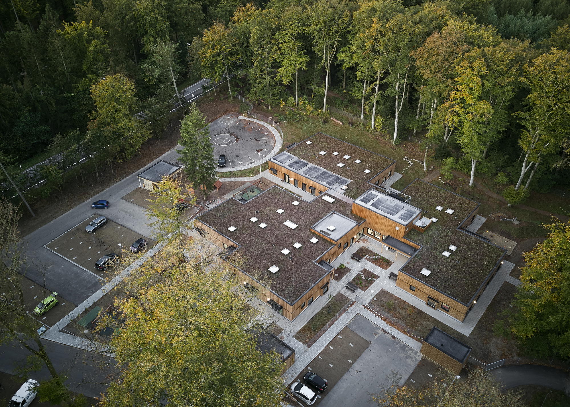 孩子们的森林乐园丨丹麦丨丹麦 GinnerupArkitekter 建筑事务所-14