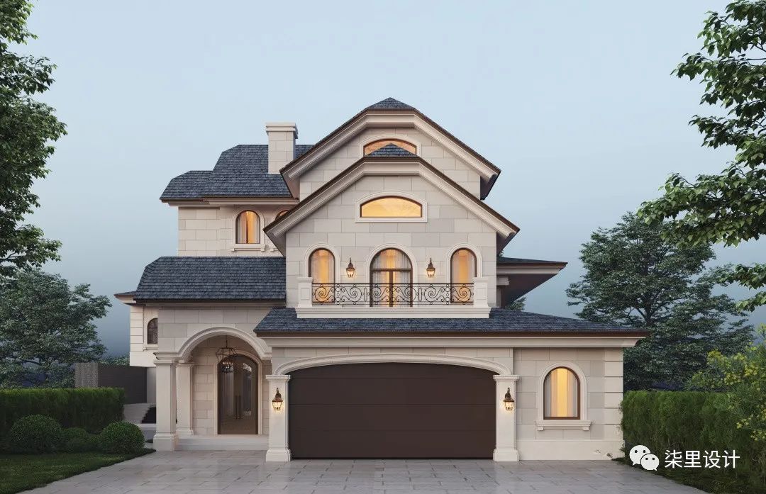 柒里设计｜法式名邸-7