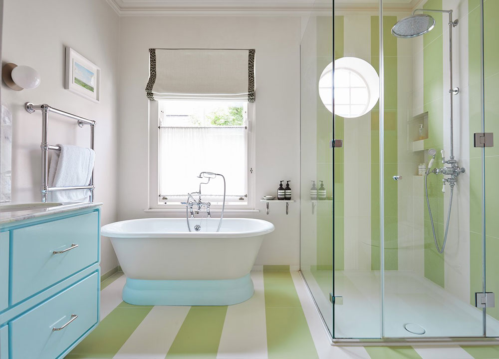 伦敦的联排别墅带有一丝巴黎式的俏皮风格-20